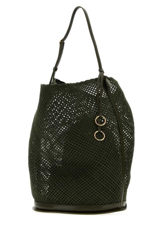 26FW 알라이아 힙 라지 버킷 백 AA1L6006I249 U21 GREEN - ALAIA