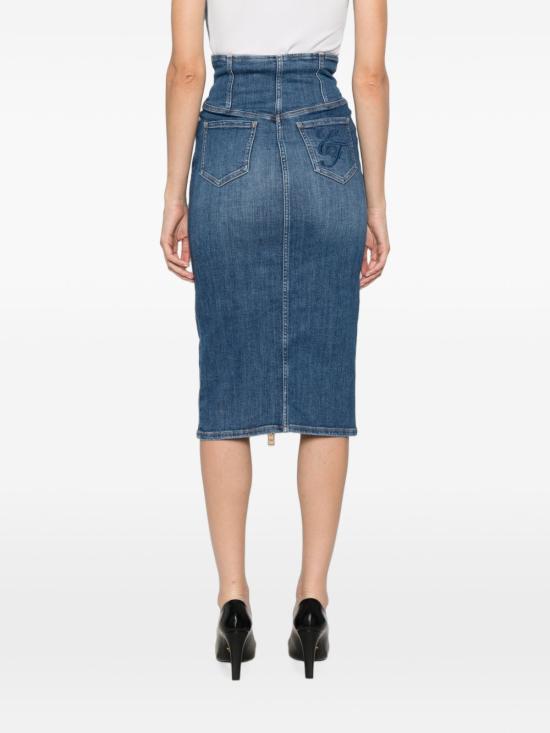 26FW 엘리자베타프랜치 스커트 GJ01N66E2139 NAVY - ELISABETTA FRANCHI
