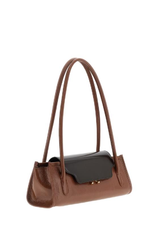 26FW 마르니 숄더백 SBMP0310U0P9465ZP312 Brown - MARNI