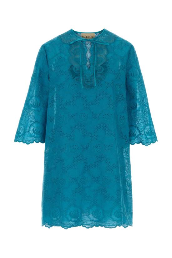 26SS 발렌티노 가라바니 원피스 8B3VAJJ5A4G L04 TURQUOISE
