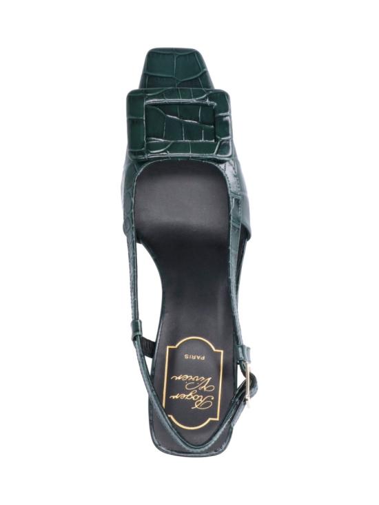 26FW 로저비비에 힐/펌프스 RVW00635340VRCT823 Green - ROGER VIVIER