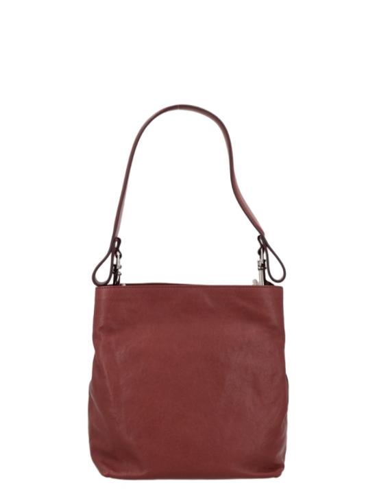 26FW 비비안웨스트우드 크로코 엠보싱 숄더백 46030012W L00BXD405 Burgundy - VIVIENNE WESTWOOD