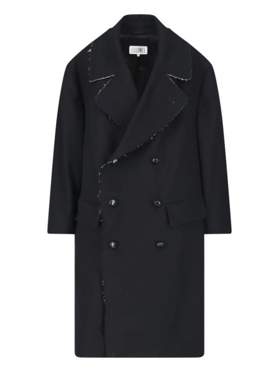 26FW MM6 메종마르지엘라 코트 S52AA0209 M36035900 Black