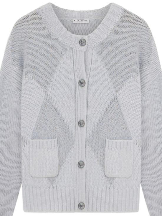 26FW 발렌타인 니트웨어 B1K421 3W061 Grey - BALLANTYNE