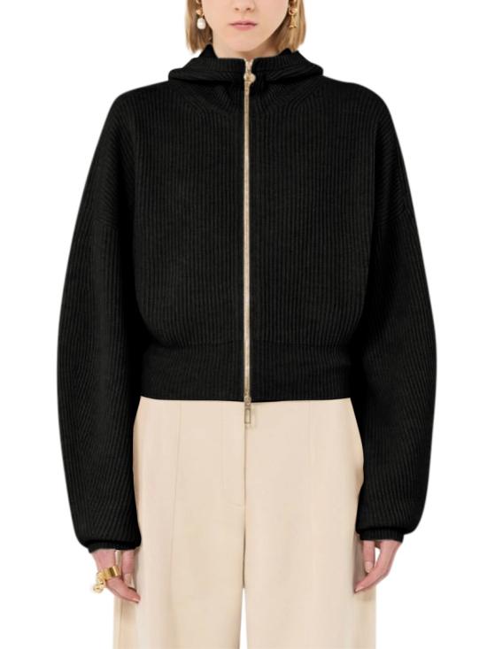 26FW 스포트막스 니트웨어 2622346022600SPXBALCO005 Black - SPORTMAX