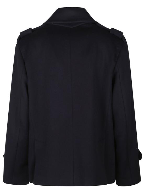  막스마라 라베노 더블 브레스티드 피코트 2421086023600 Blue - MAX MARA