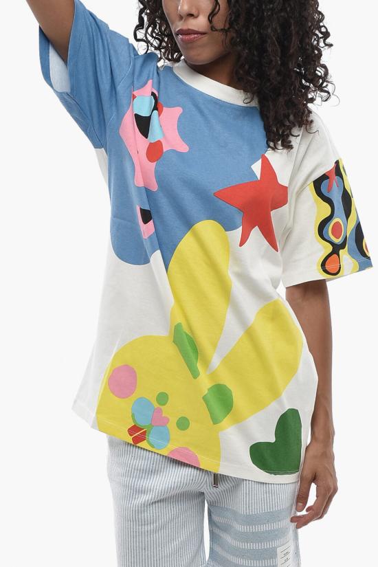  겐조 반팔 티셔츠 FD52TS0464SY02 Multicolor