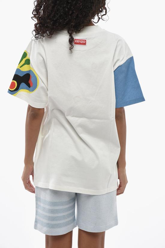  겐조 반팔 티셔츠 FD52TS0464SY02 Multicolor - KENZO