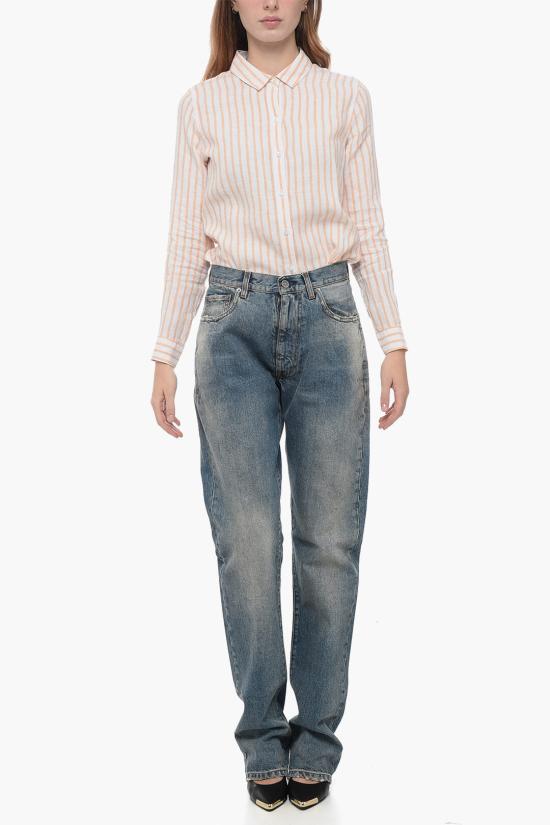  마르지엘라 데님 팬츠 S29LA0094S30561984 Blue - MAISON MARGIELA