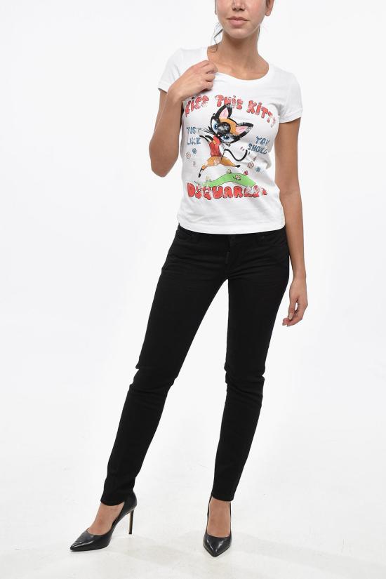  디스퀘어드2 반팔 티셔츠 S72GD0487S23009100 White - DSQUARED2