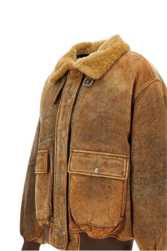 26FW 하프보이 자켓 HF261WL121LT047413 Brown - HALFBOY