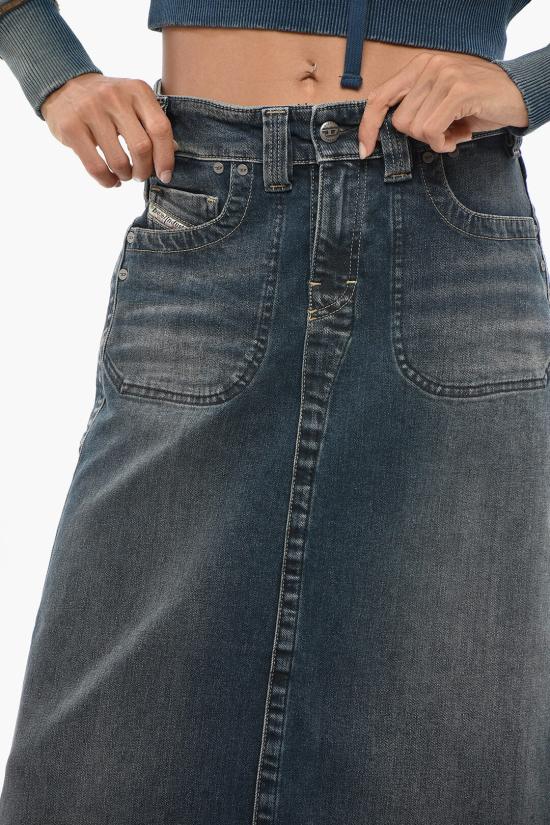  디젤 데님 스커트 A15174 09J06 01 Blue - DIESEL