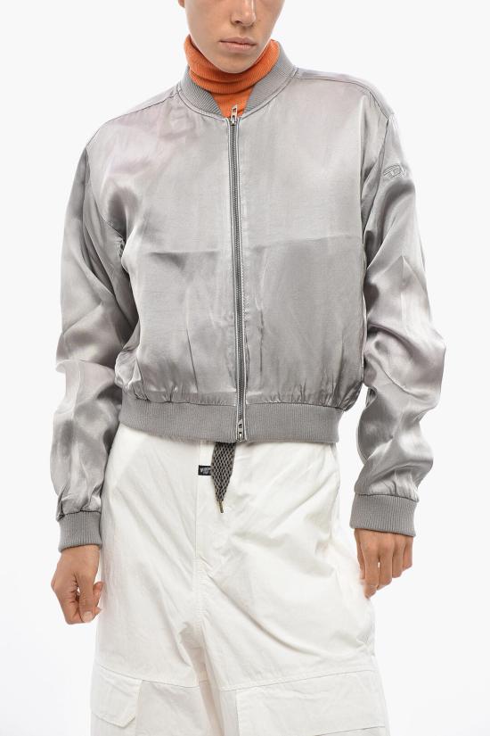  디젤 봄버 자켓 A12840 0IMAN 9BX Gray