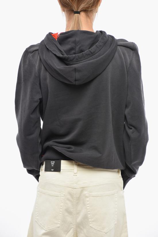  디젤 후드 티셔츠 A14022 0KMAM 9XX Anthracite - DIESEL