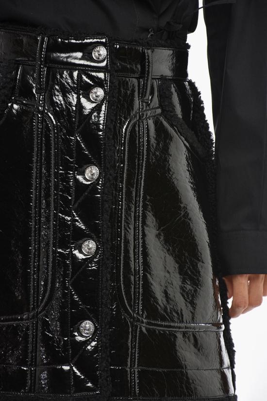  디젤 숏 스커트 A06182 0DGAJ 9XX Black - DIESEL