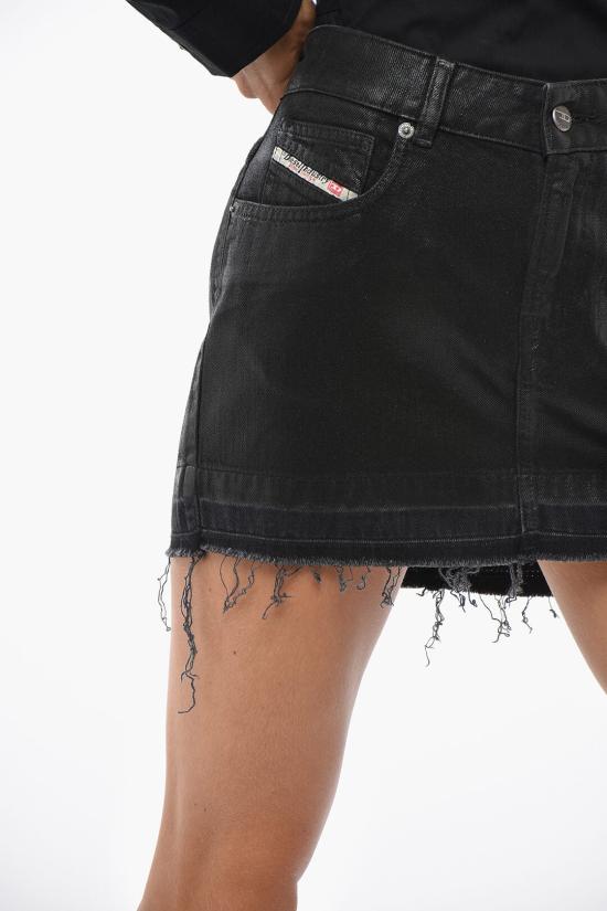  디젤 데님 스커트 A04935 068MR 02 Black - DIESEL