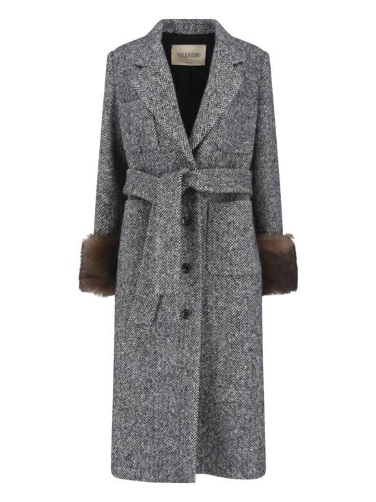 26FW 발렌티노 가라바니 코트 9B3CAH35ABG0AN Grey - VALENTINO GARAVANI