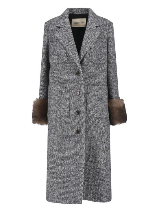 26FW 발렌티노 가라바니 코트 9B3CAH35ABG0AN Grey