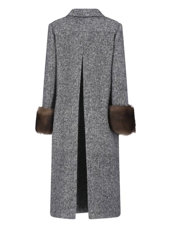 26FW 발렌티노 가라바니 코트 9B3CAH35ABG0AN Grey - VALENTINO GARAVANI