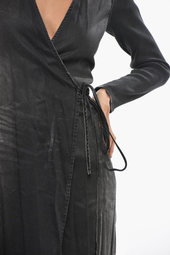  디젤 롱 원피스 A18416 0CEBC 02 Black - DIESEL