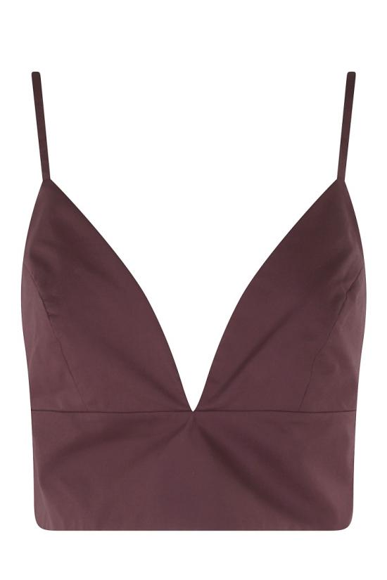 26SS 페데리카 토시 탑 41352 400 098 Burgundy