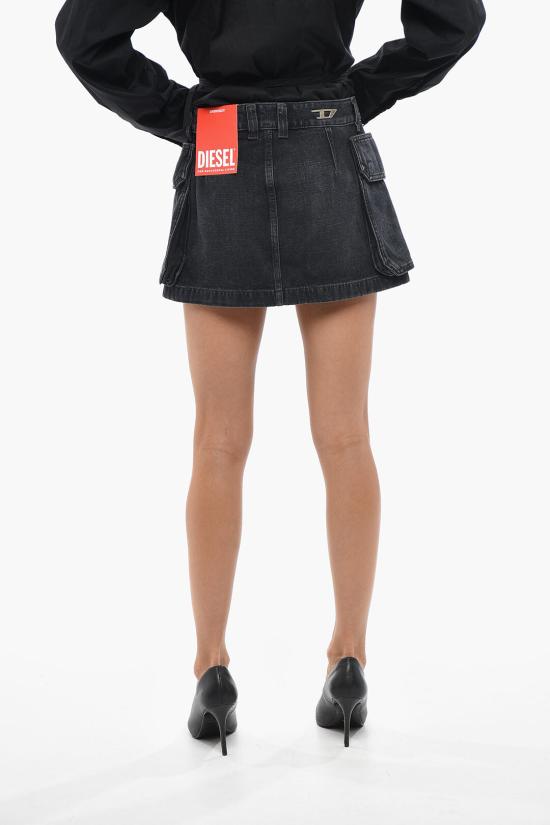  디젤 숏 스커트 A15784 007Z9 02 Black - DIESEL