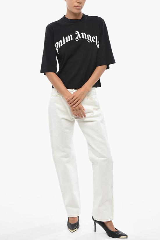  팜앤젤스 반팔 티셔츠 PAWAA003JR0011003 Black - PALM ANGELS