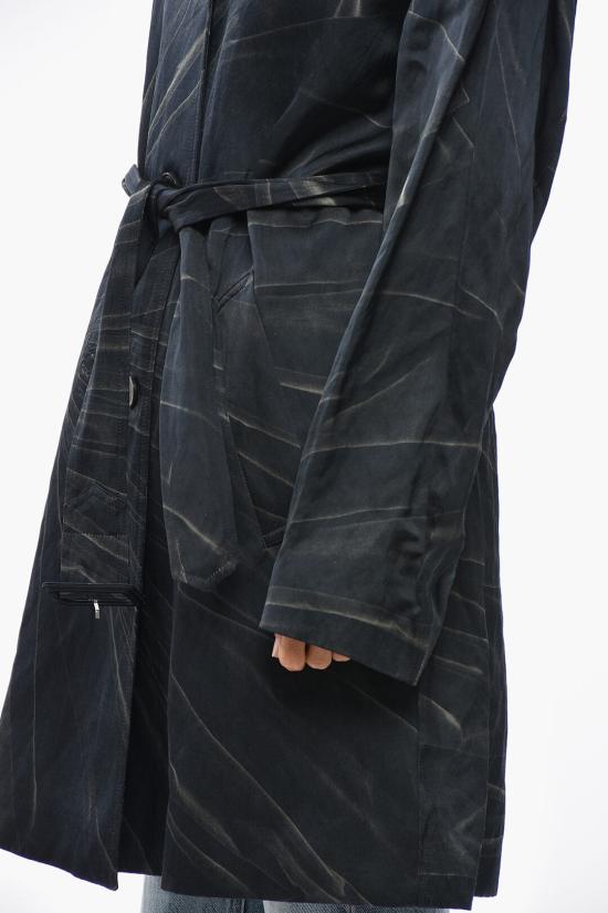  드리스 반 노튼 코트 010212 3325 900 24 Blu Antracite - DRIES VAN NOTEN