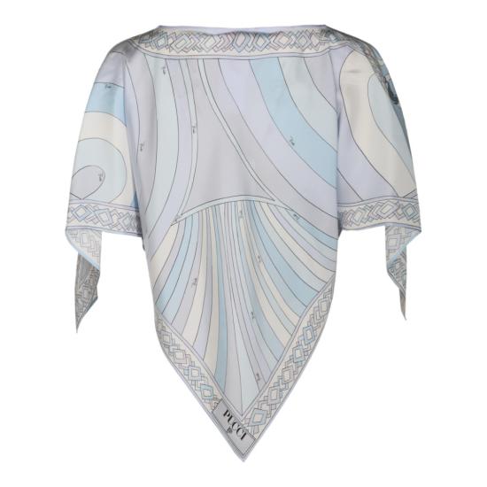 26FW 에밀리오푸치 탑 6URM976U897P41 Blue - EMILIO PUCCI