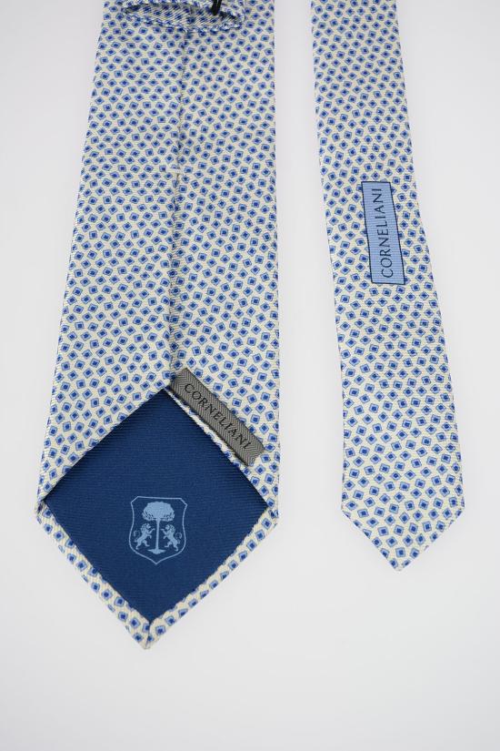  꼬르넬리아니 넥타이 83U390 9120371 081 White - CORNELIANI