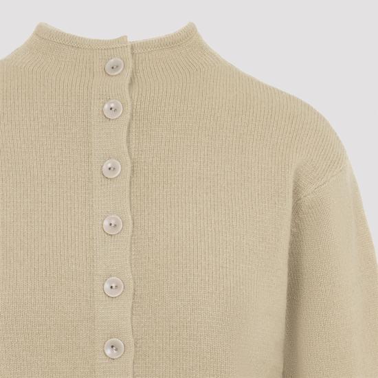 26FW 르메르 리버시블 단추 스웨터 PO0041 LK1062 GR400 LINDEN - LEMAIRE