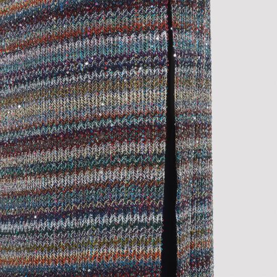 26FW 미소니 롱 원피스 DS26WG2T BC006Q SMSQW MULTI BLUE RED - MISSONI