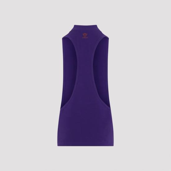 26FW 베르사체 탑 1026950 1A18639 1LJ40 DEEP PURPLE - VERSACE