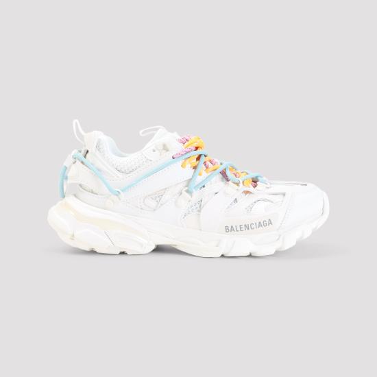 26FW 발렌시아가 트랙 트레일 레이스 스니커즈 800590 WTRHK 9745 WHITE ORANGE BLU - BALENCIAGA