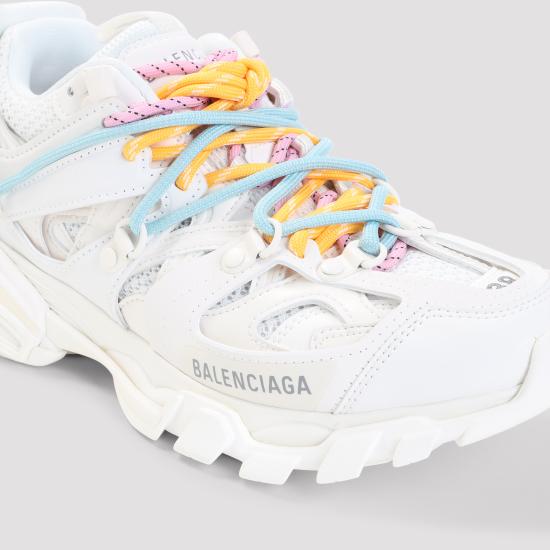 26FW 발렌시아가 트랙 트레일 레이스 스니커즈 800590 WTRHK 9745 WHITE ORANGE BLU - BALENCIAGA
