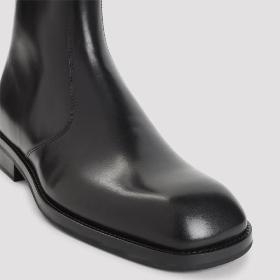 26FW 르메르 지퍼 앵클 샤이니 레더 부츠 FO0236 LL0106 BK999 BLACK - LEMAIRE