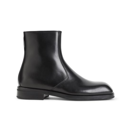 26FW 르메르 지퍼 앵클 샤이니 레더 부츠 FO0236 LL0106 BK999 BLACK - LEMAIRE