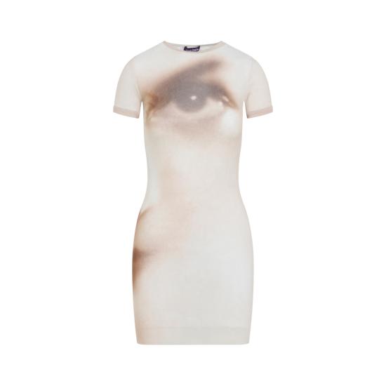 26FW 장 폴 고티에 숏 원피스 2604WDR194M032P 68 BEIGE - JEAN PAUL GAULTIER
