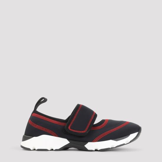 26FW 마르니 스니커즈 SNZW021302 P7928 ZO285 BLACK RED