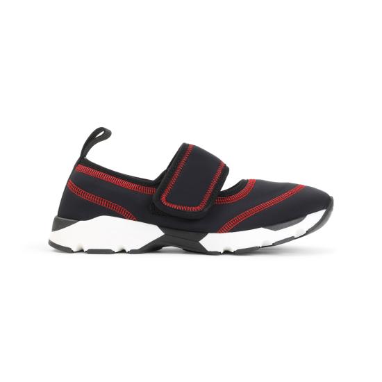 26FW 마르니 스니커즈 SNZW021302 P7928 ZO285 BLACK RED - MARNI