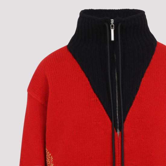 26FW 마르니 스웨터 GIMD0030Q0 UFZ420 INR69 HOT RED - MARNI