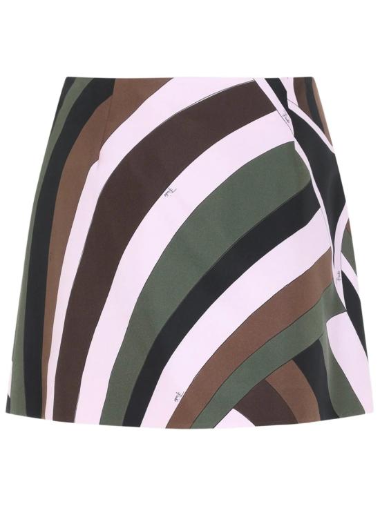 26FW 푸찌 숏 스커트 6URV35 6U751 012 KHAKI PINK - PUCCI