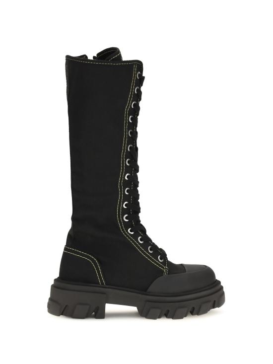 26FW 가니 부츠 D1010031 099 BLACK