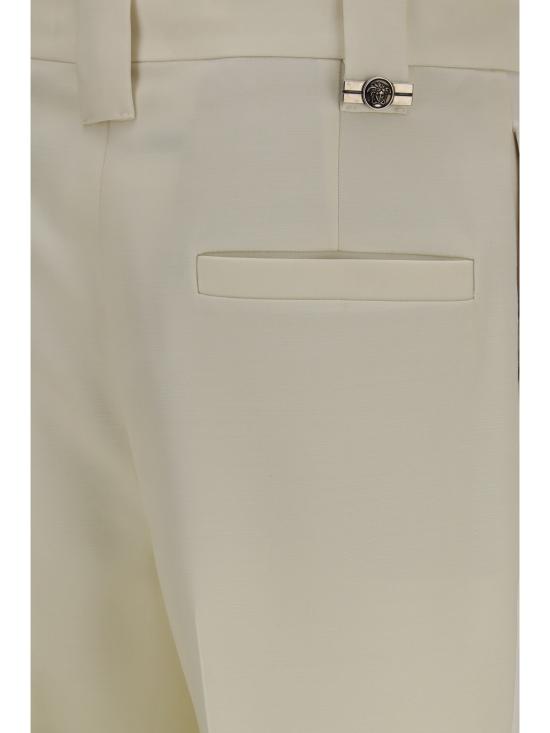 26FW 베르사체 스트레이트 팬츠 10269311A18305 1W740 CREAM - VERSACE