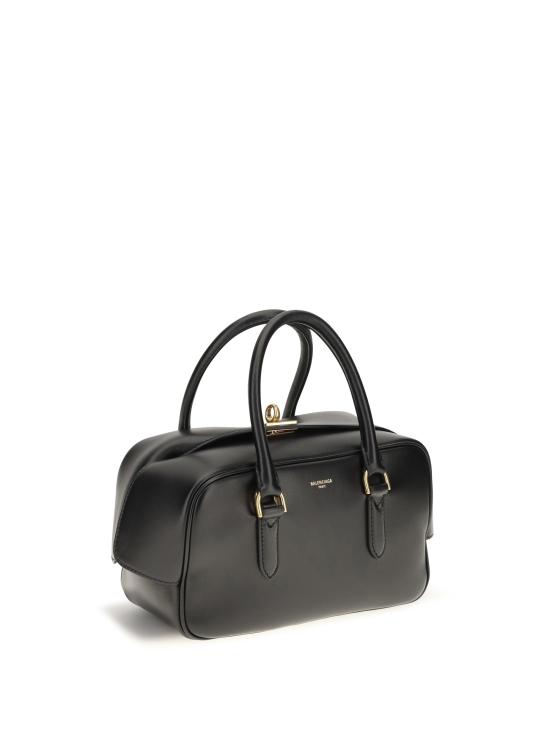26FW 발렌시아가 르 셋 볼링백 스몰 A0001P2ACRT 1053 BLACK - BALENCIAGA