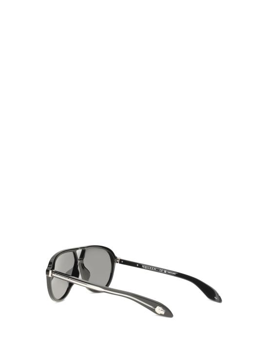 26FW 알렉산더 맥퀸 선글라스 A009SAJ0749 1053 BLACK - ALEXANDER MCQUEEN