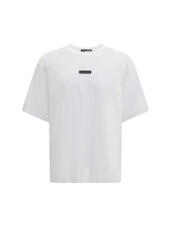 26FW 돌체앤가바나 반팔 티셔츠 G8PN9TG7QNP W0800 WHITE