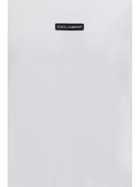 26FW 돌체앤가바나 반팔 티셔츠 G8PN9TG7QNP W0800 WHITE - DOLCE & GABBANA