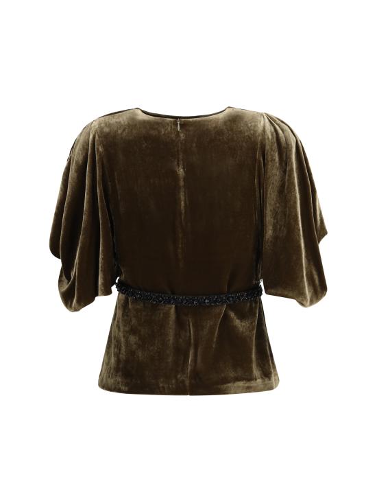 26FW 파로쉬 반팔 티셔츠 D313386 064 BROWN - PAROSH