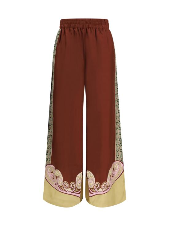 26FW 라 더블제이 스트레이트 팬츠 TRO0026SIL006KLS01 RE07 BORDEAUX